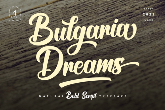 Bulgaria Dreams: A Creative Font for Modern Branding