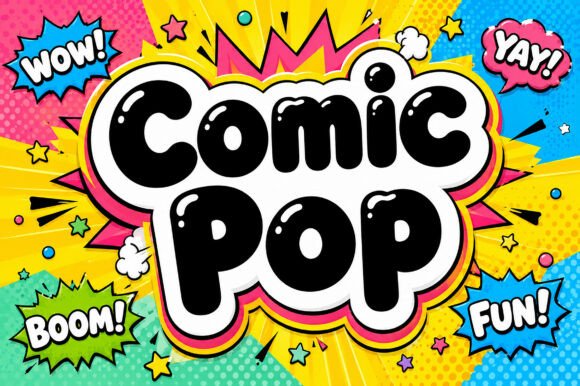 Comic Pop: A Typeface Engineered for Maximum Impact