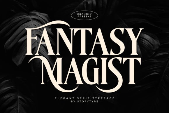 Fantasy Magist: A Serif Font for Modern, Elegant Design