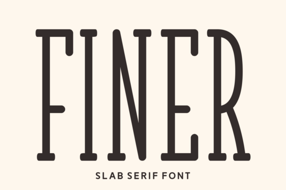 Finer: The Slab Serif That Brings Warmth to Modern Design