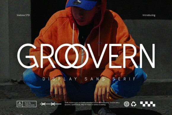 Groovern: The Sleek Sans Serif for Modern Branding