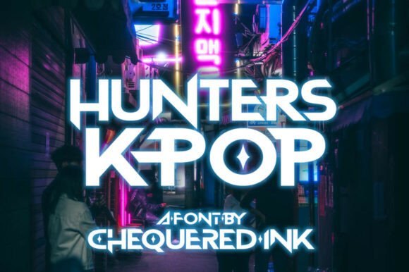 Hunters K-Pop: The Ultimate Creative Font for Bold Designs