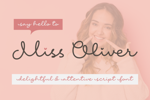 Miss Oliver: A Handwritten Font with Timeless Character