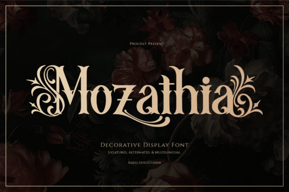 Mozathia: A Baroque Masterpiece for Dark Romance Branding