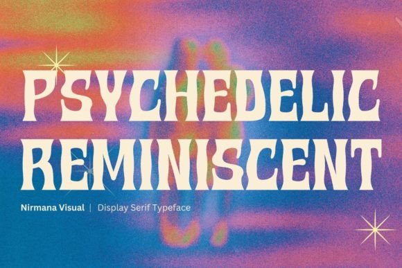 Psychedelic Reminiscent: A Font for Bold, Retro-Inspired Design