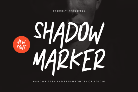 Shadow Marker: The Bold Display Font for Impactful Design