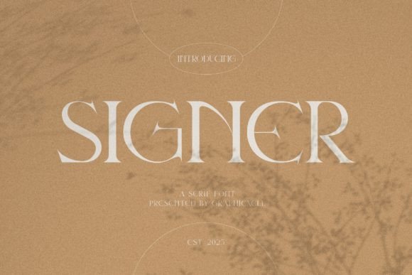 Signer: A Serif Typeface for Timeless Branding