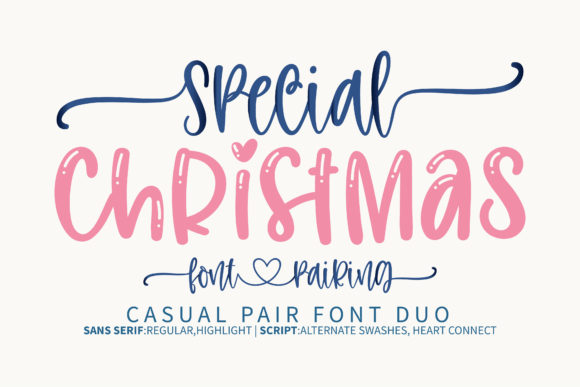 Special Christmas: A Handwritten Font for Festive Charm