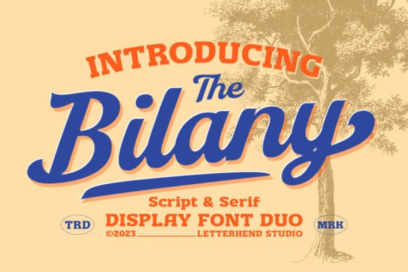 The Bilany: A Font Duo for Vintage and Adventure Projects