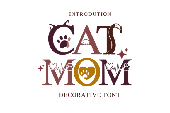 The Cat Mom Typeface: A Visual Love Letter to Feline Companionship